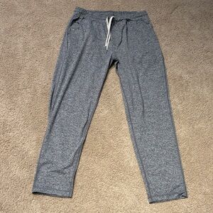 Vuori Ponto Performance Gray Pant Men's Size Large